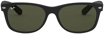 Amazon.com: Ray-Ban RB2132 New Wayfarer Square Sunglasses, Yellow